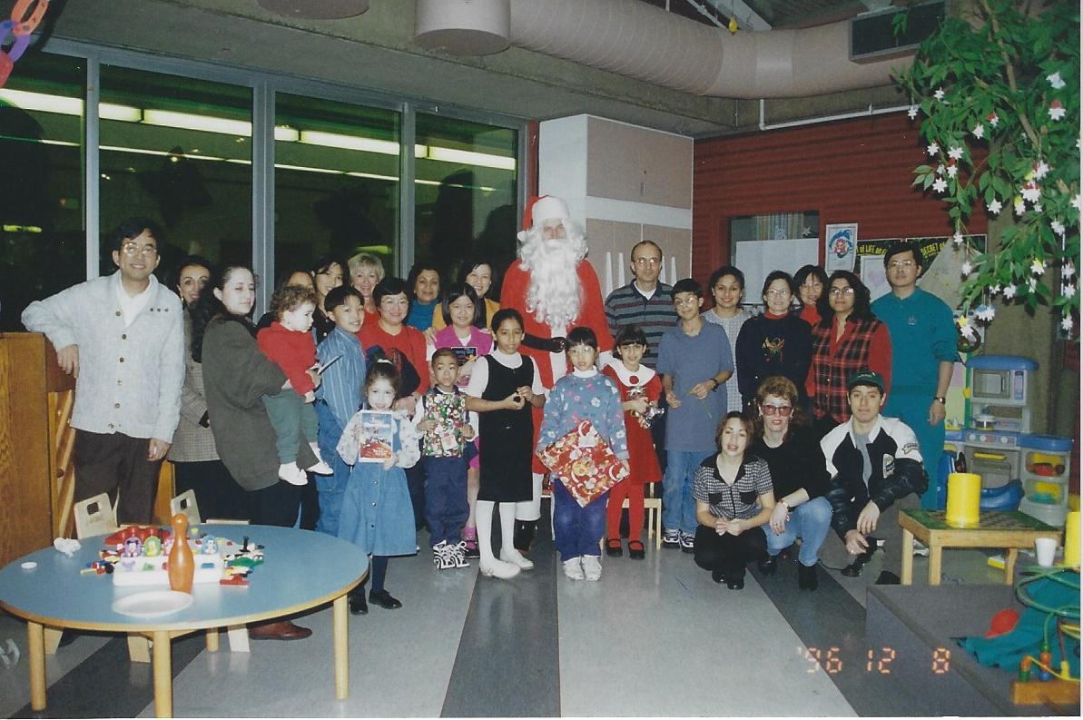 Christmas Party at Children's 1996